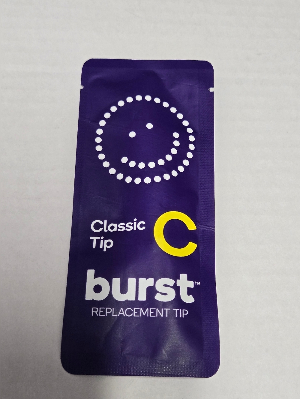 BURST Electric Toothbrush Replacement Tip Classic Tip C New Sealed